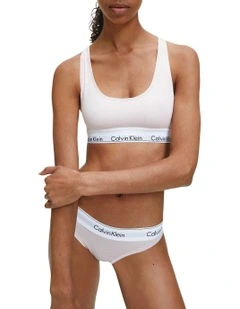 Modern Cotton Bralette in Nymph's Thigh