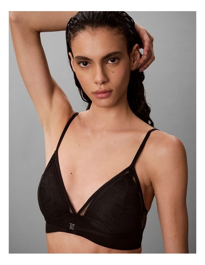 Ck Black Geo Lace Lift Triangle Black image 1