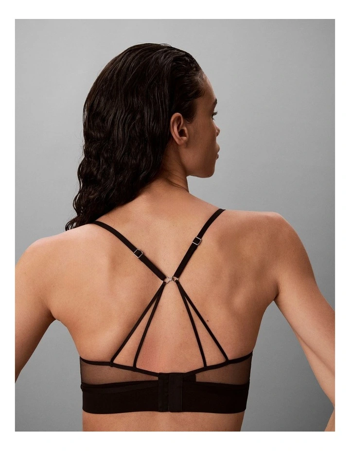 Ck Black Geo Lace Lift Triangle Black image 2