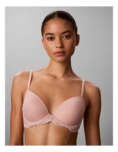 Calvin Klein Perfectly Fit Lace Custom Lift Demi Bra