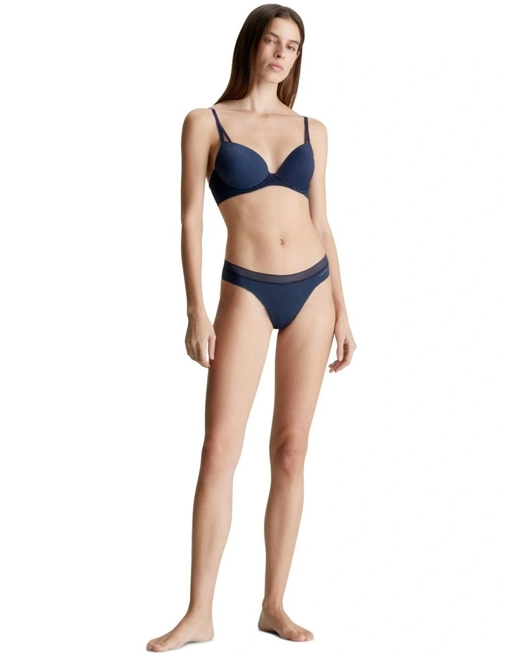 Seductive Comfort Light Lift Demi Bra in Navy image 4