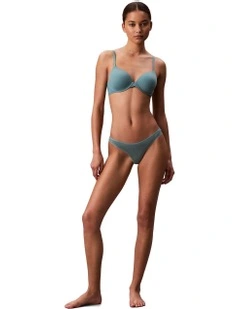 Ideal Cotton Bikini in Turquoise