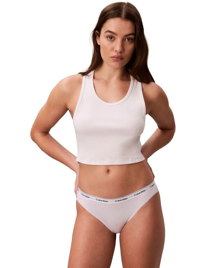 Icon Logo Bikini in Frosty Lilac image 3