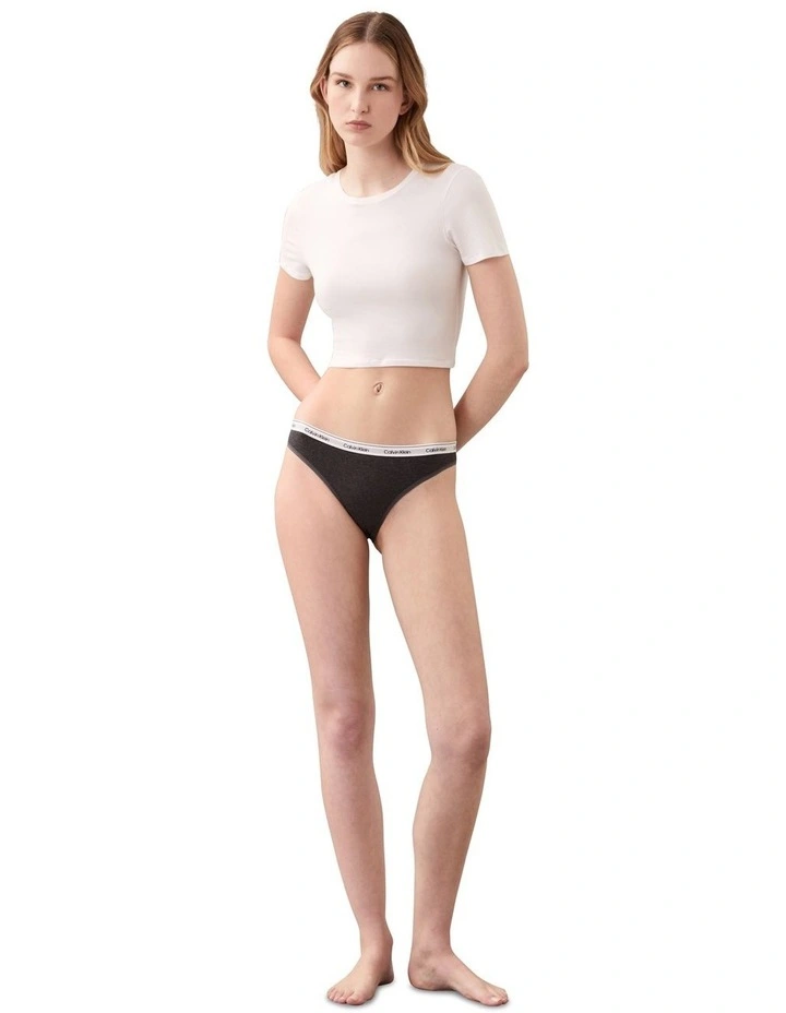 Icon Logo Bikini in Grey image 5