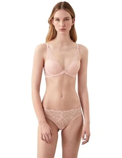 Sensual Stretch Lace Bikini in Orange
