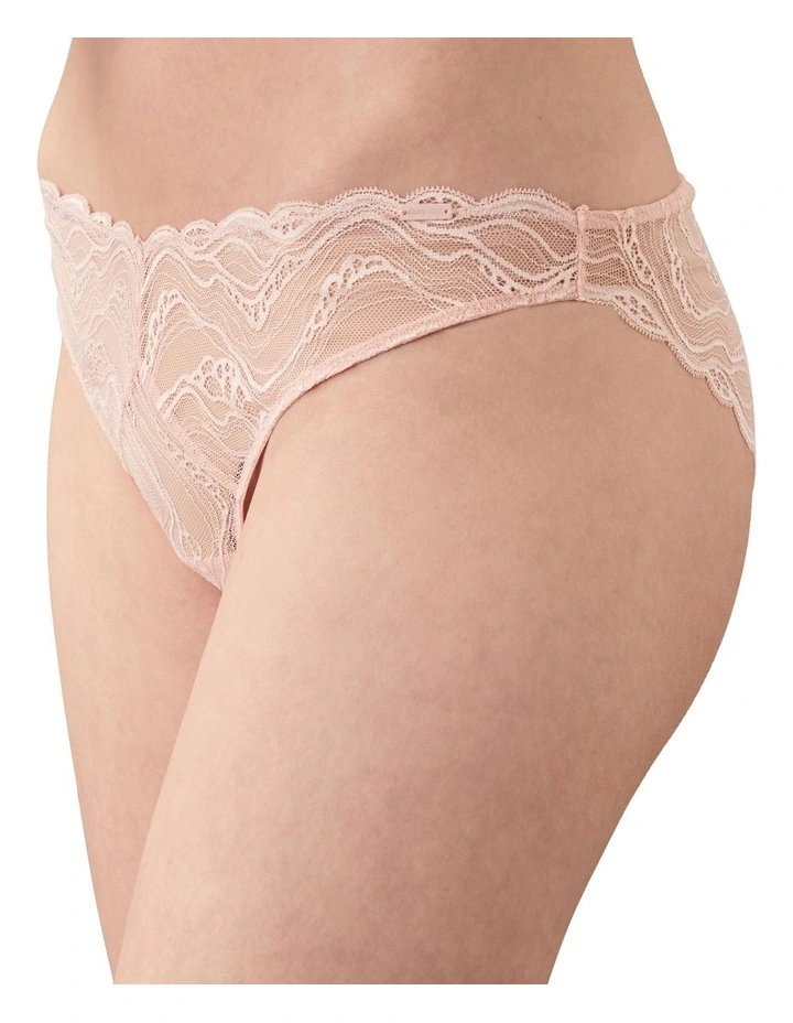 Sensual Stretch Lace Bikini in Orange image 3