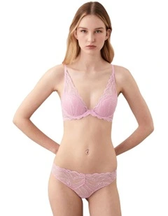 Essential Lingerie Bikini in Pink Essence