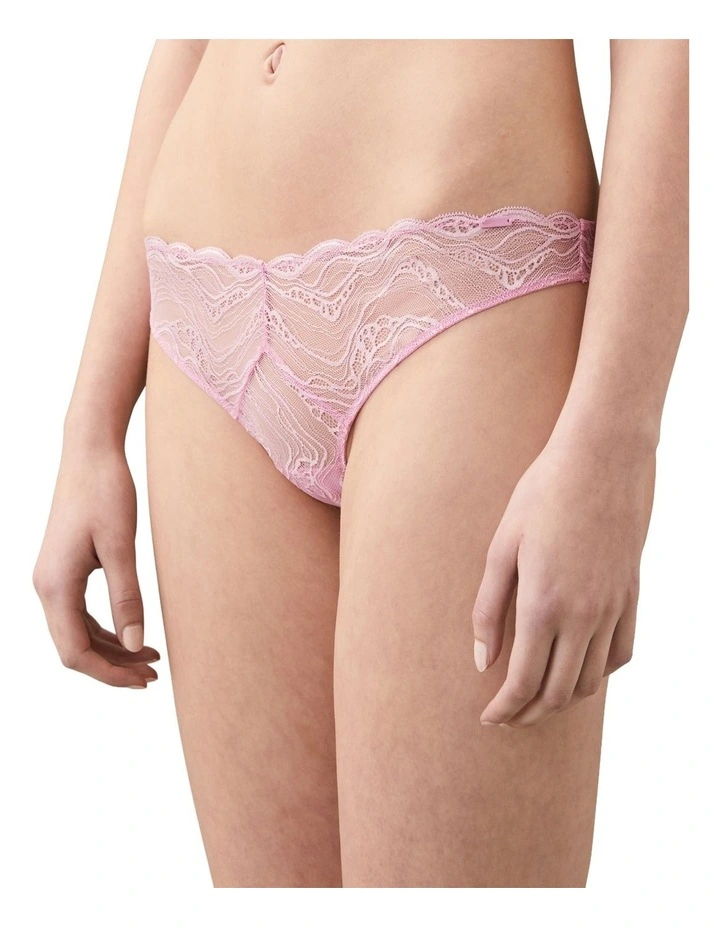 Essential Lingerie Bikini in Pink Essence image 3