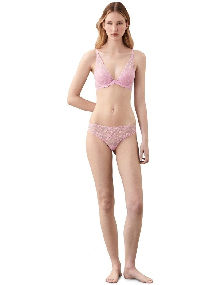 Essential Lingerie Bikini in Pink Essence image 4