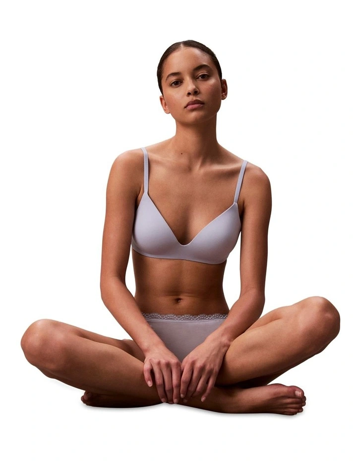 Micro Stretch with Lace Hipster Briefs image 5