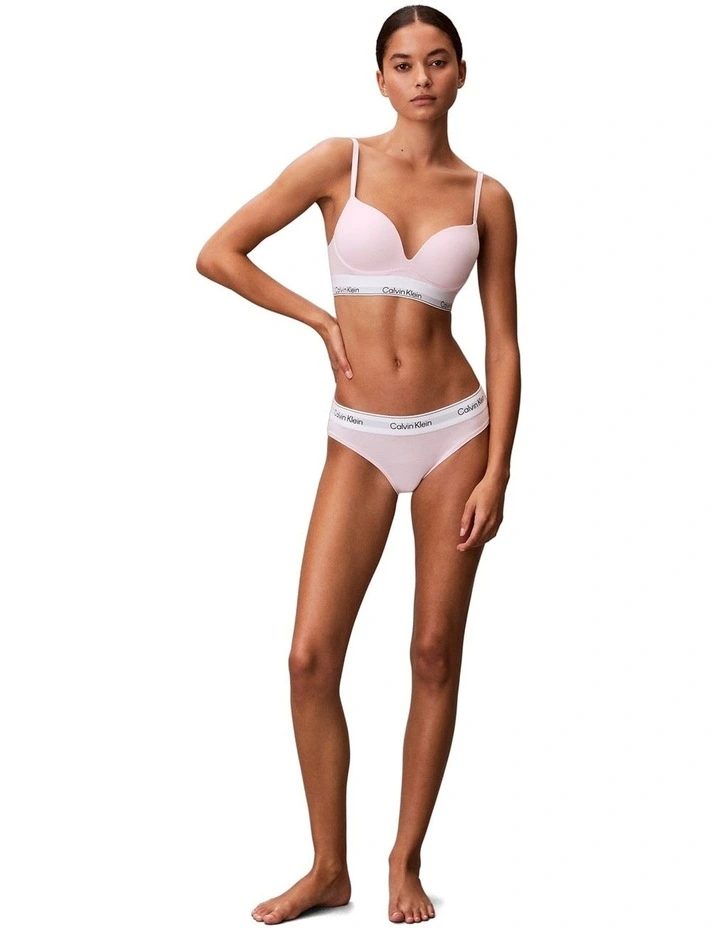 Icon Cotton Modal Bikini Brief in Cradle Pink image 5