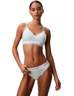 Icon Cotton Modal Bikini in Feel The Mint