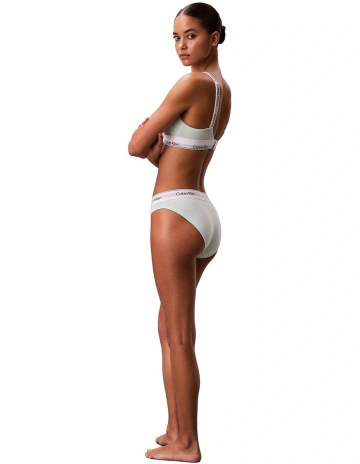 Icon Cotton Modal Bikini in Feel The Mint image 5