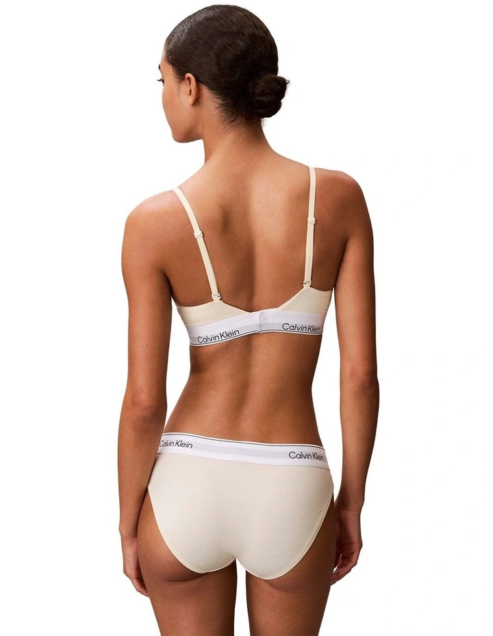 Icon Cotton Modal Bikini in Pear Sorbet image 4