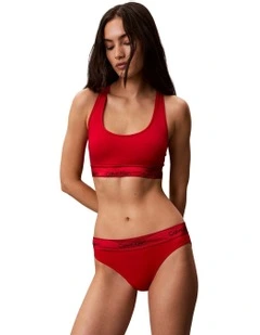 Icon Cotton Modal Limited Edition Bikini in Red