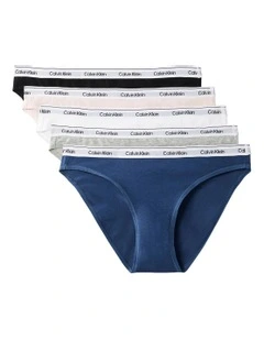 Icon Logo Bikini Pack Of 5 in Multi
