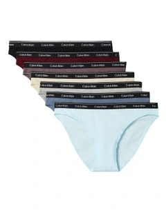 Icon Logo Bikini Briefs 7-Pack in Multi