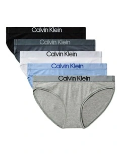 Maximum Cotton Bikini Brief 5 Pack in Multi