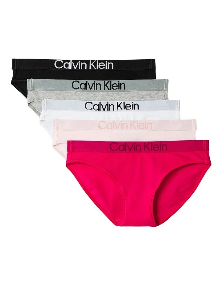 Maximum Cotton Bikini Brief 5 Pack in Multi image 1