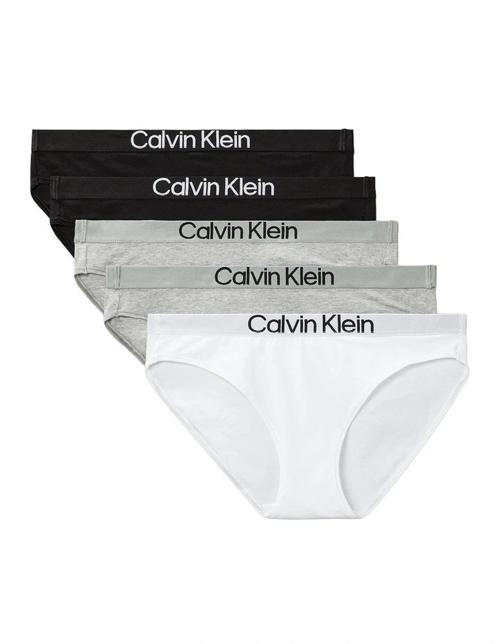 Extra Soft Cotton Stretch Bikini 5 Pack in Multi image 1