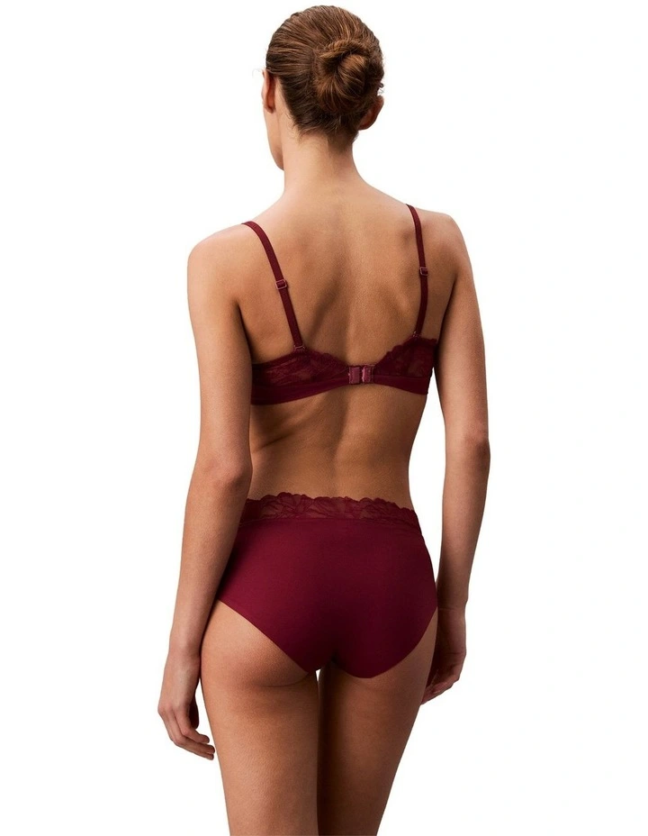 Perfectly Fit Lace Hipster in Red image 2