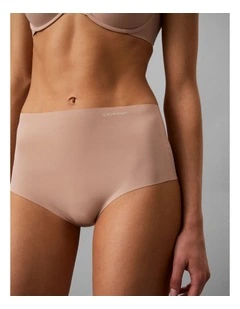 INVISIBLES MICROFIBER STRETCH HIGH RISE BRIEF CEDAR
