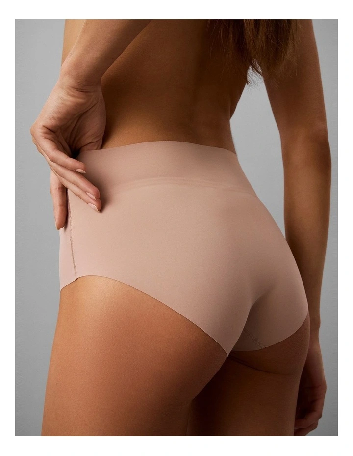 INVISIBLES MICROFIBER STRETCH HIGH RISE BRIEF CEDAR image 2