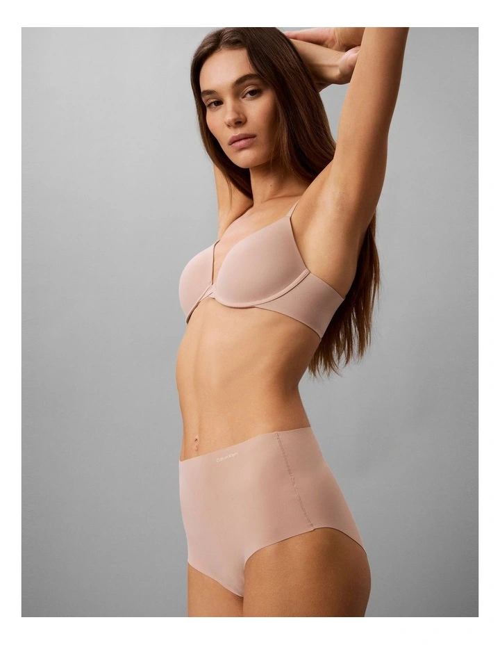 INVISIBLES MICROFIBER STRETCH HIGH RISE BRIEF CEDAR image 3
