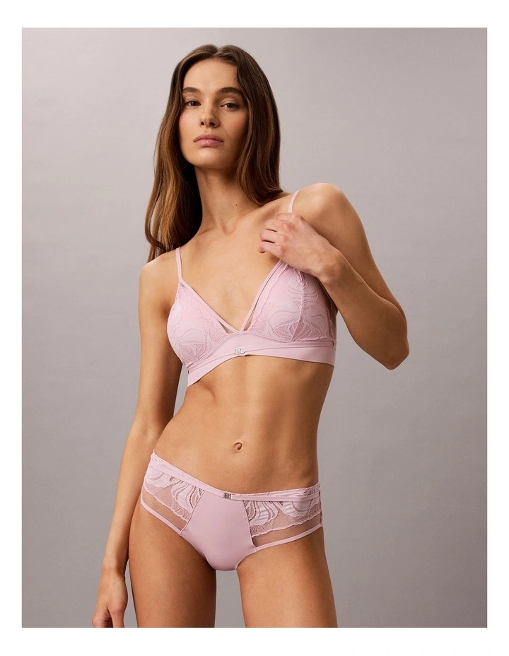 CK BLACK GEO LACE HIPSTER HAWAII ORCHID image 3