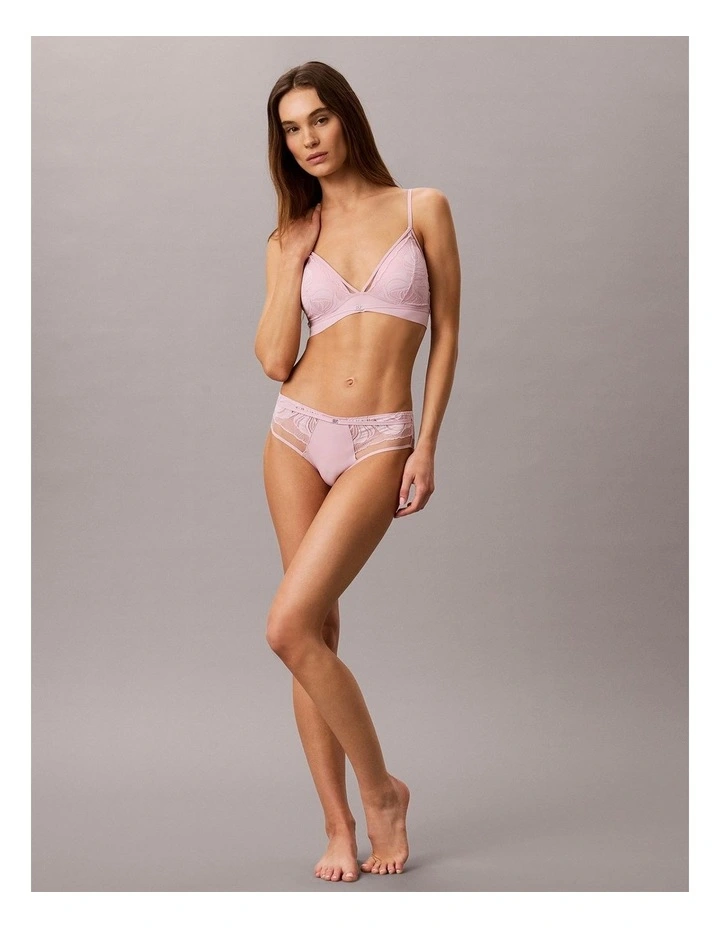 CK BLACK GEO LACE HIPSTER HAWAII ORCHID image 5
