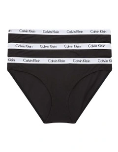 Carousel Bikini 3 Pack in Black