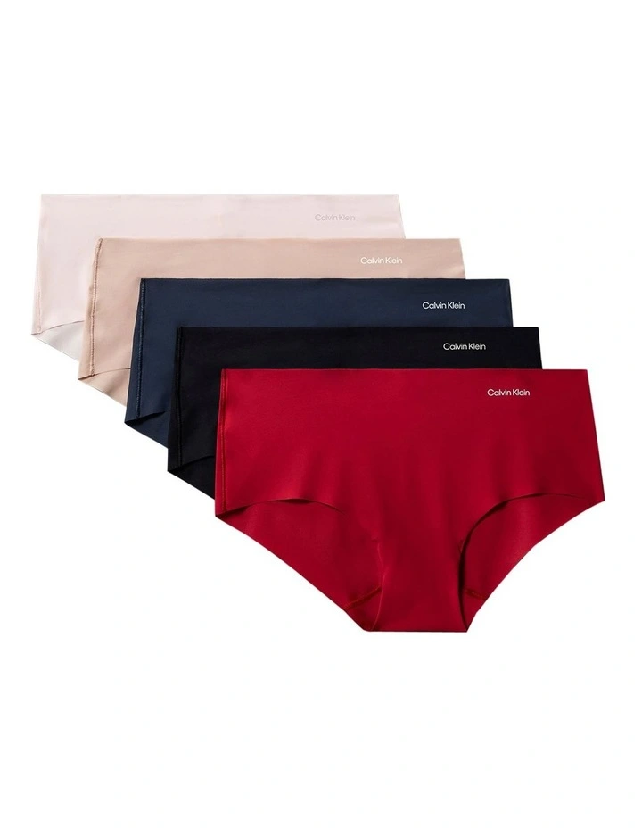 Invisibles Hipster Pack Of 5 in Multi image 1