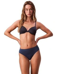 Bonded Flex Seamless Bikini in Blue