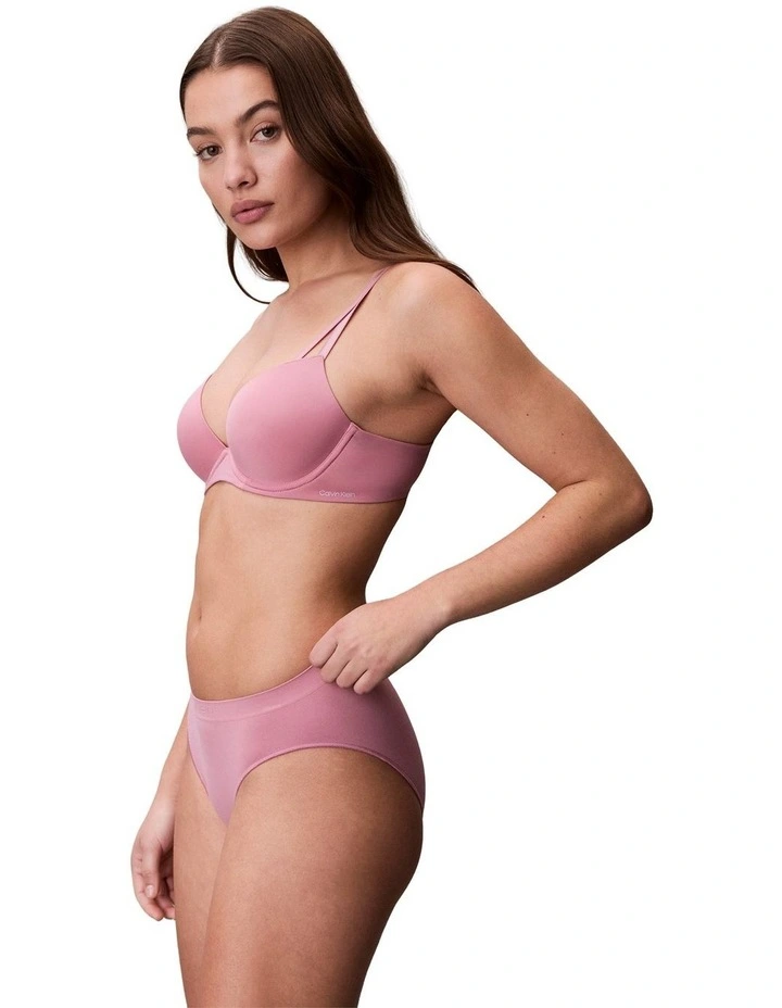 Bonded Flex Seamless Bikini in Soft Mauve image 3