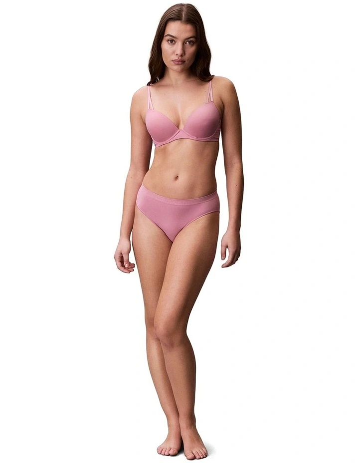 Bonded Flex Seamless Bikini in Soft Mauve image 5