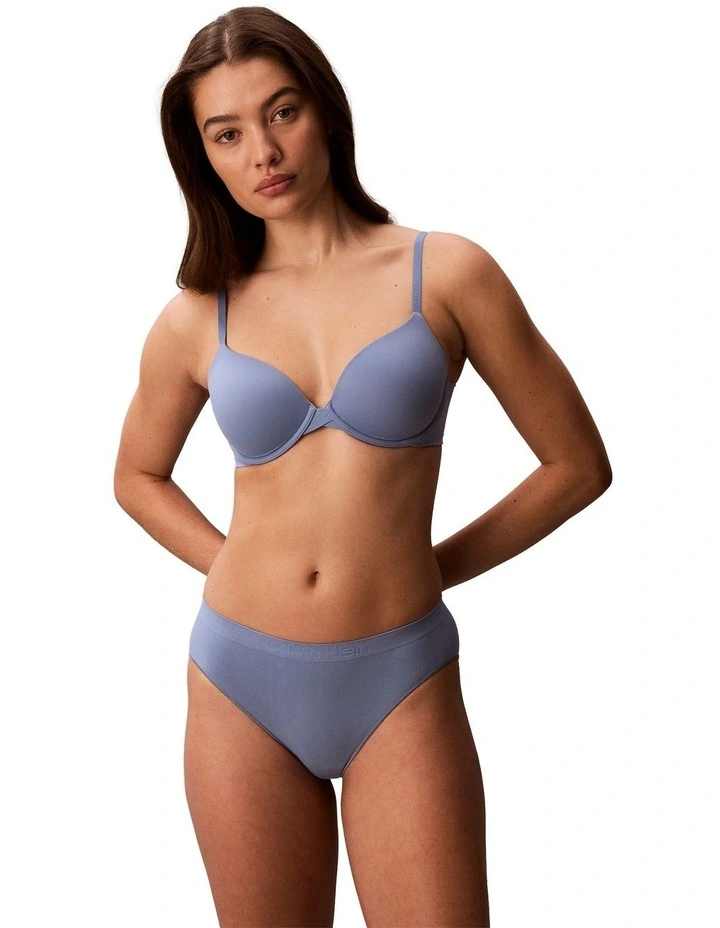 Bonded Flex Seamless Bikini in Blue Tulip image 2