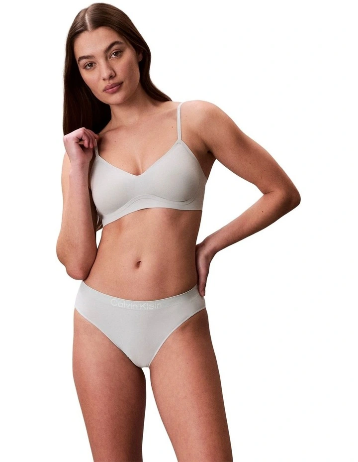 Bonded Flex Seamless Bikini in Sky Gray image 3
