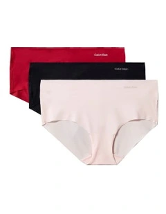 Invisibles Microfiber Stretch Hipster 3 Pack in Multi