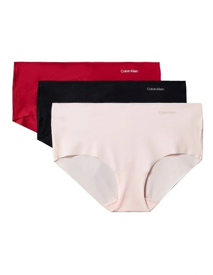 Invisibles Microfiber Stretch Hipster 3 Pack in Multi image 1