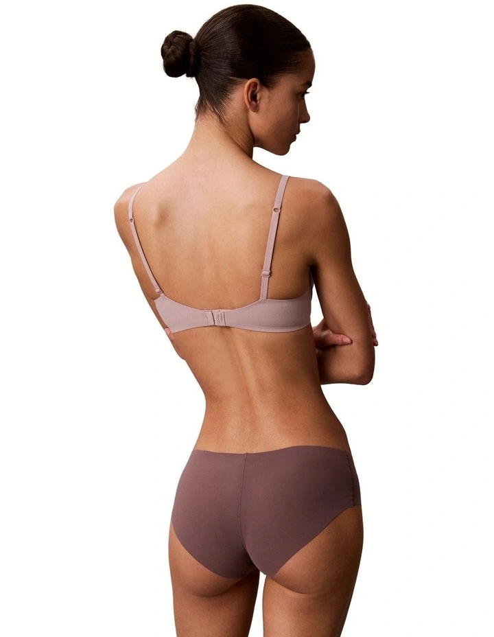 Invisibles Microfibre Stretch Hipster 3 Pack in Black, Botanical Brown, and Frosty Lilac image 5