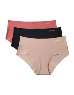 Invisibles Microfibre Stretch Hipster 3 Pack in Multi