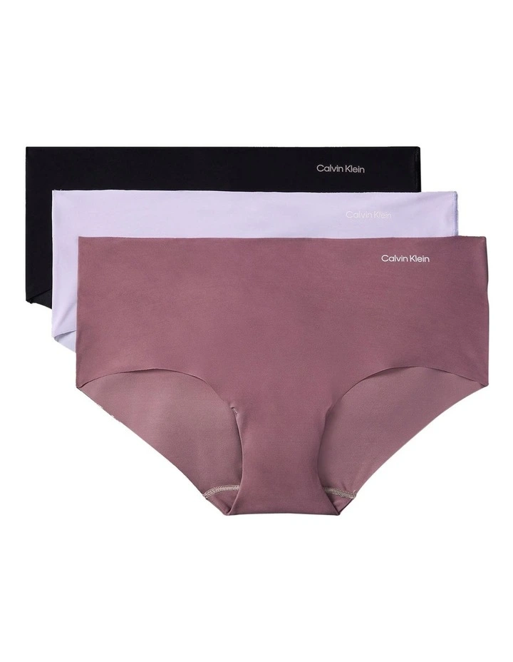 Invisibles Microfiber Stretch Hipster 3 Pack in Multi image 1