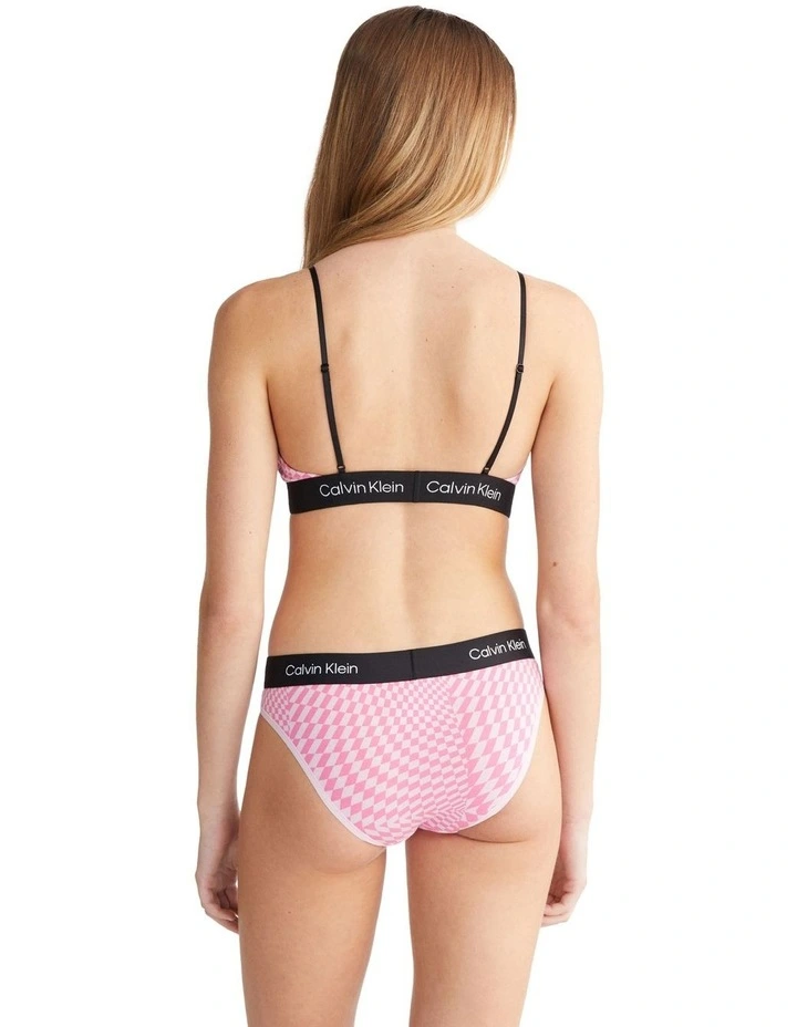 1996 Cotton Modern Bikini in Pink image 2
