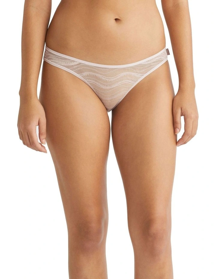 Modern Cotton Bikini in Pink Ice image 3