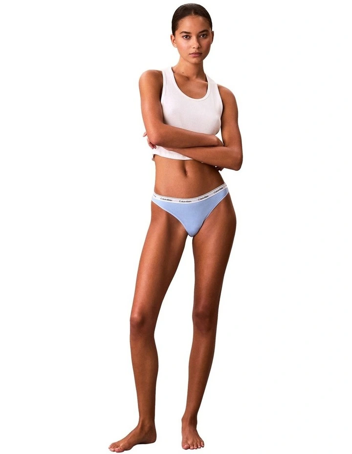 Icon Logo Thong 3 Pack in Multi image 4