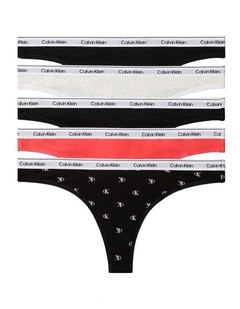 Icon Logo Thong 5PK Assorted