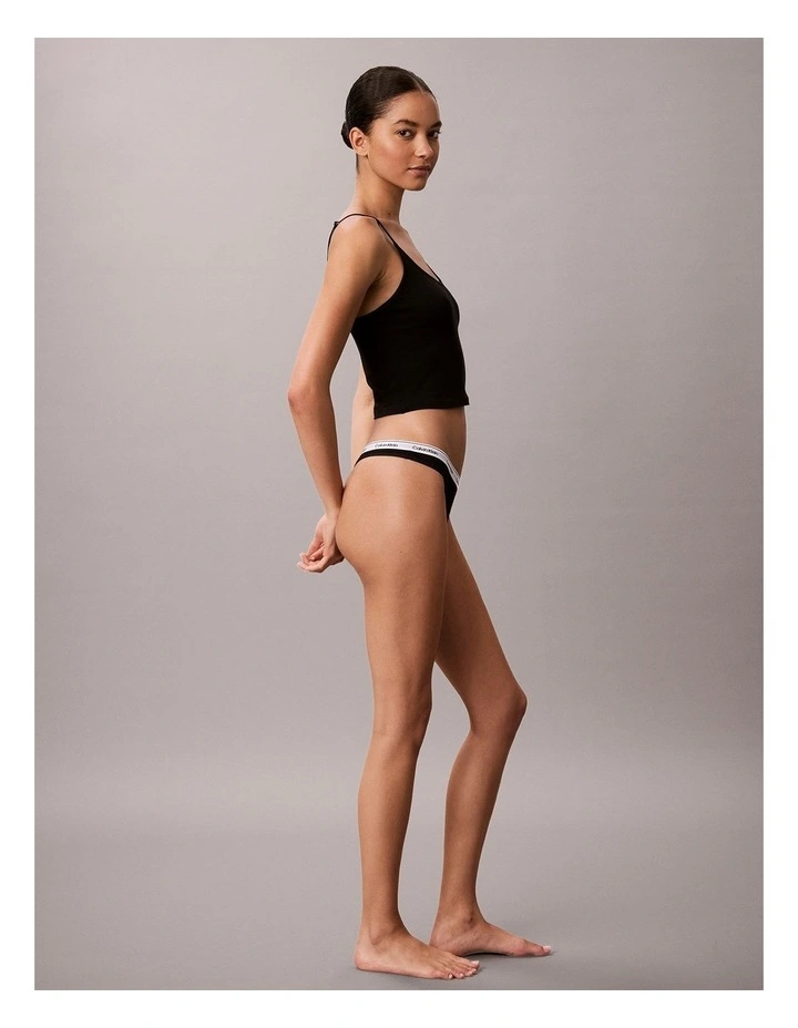 Icon Logo 5 Pack Thongs in Blackgrey Heatherarg image 6