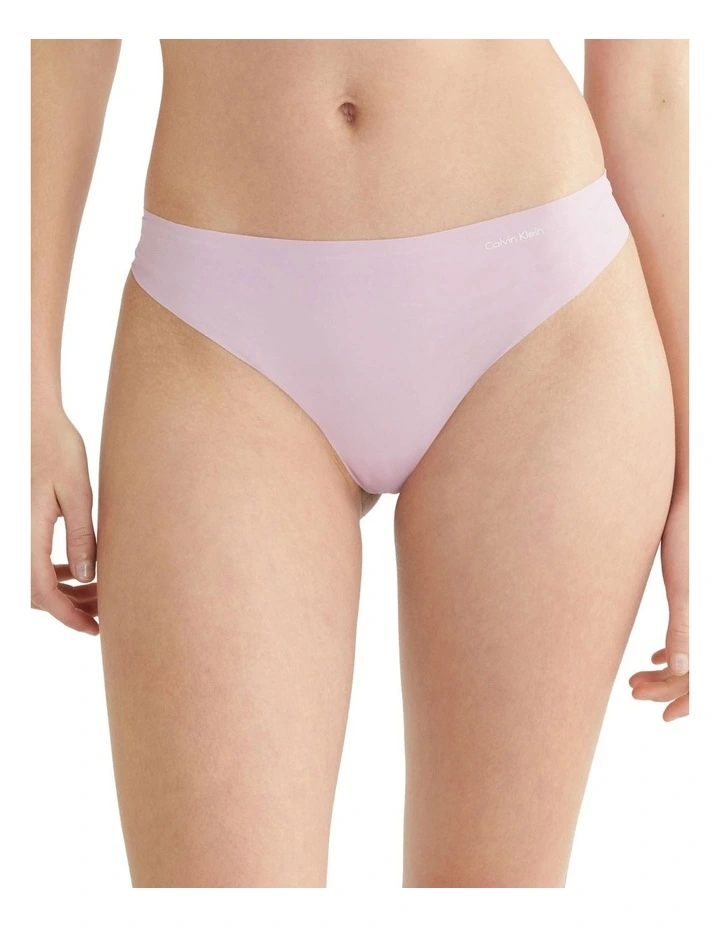 Invisibles Thong in Pink image 1