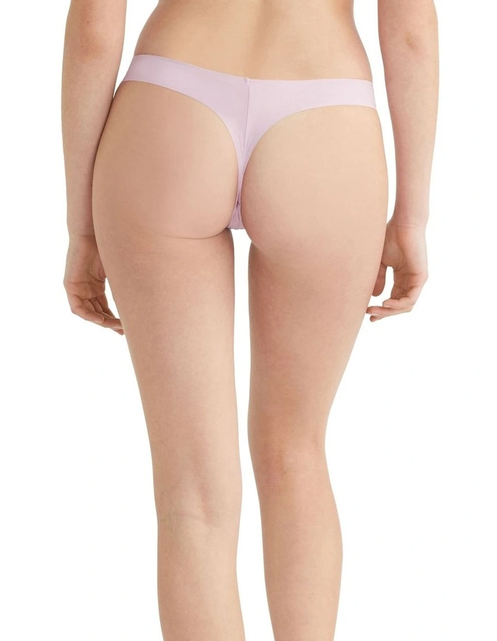 Invisibles Thong in Pink image 2