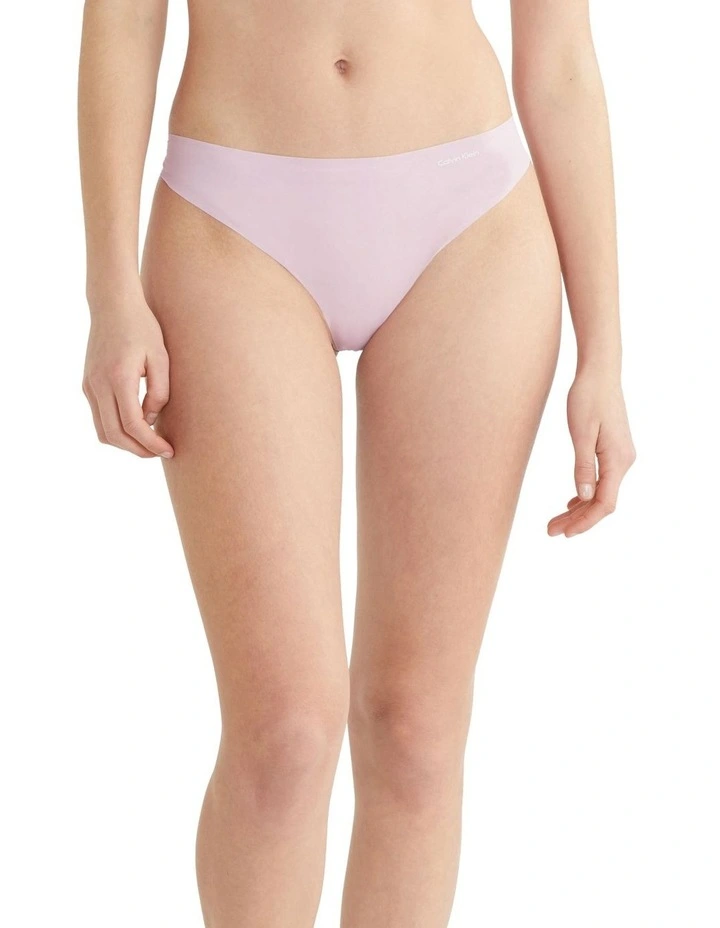 Invisibles Thong in Pink image 3